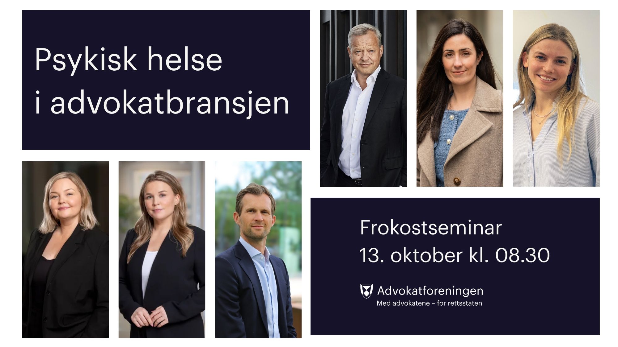 Bilde av foredragsholderne