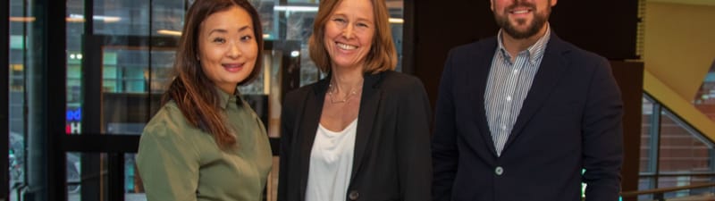Wensing Li, Gunhild Vehusheia og Thomas Knutsen