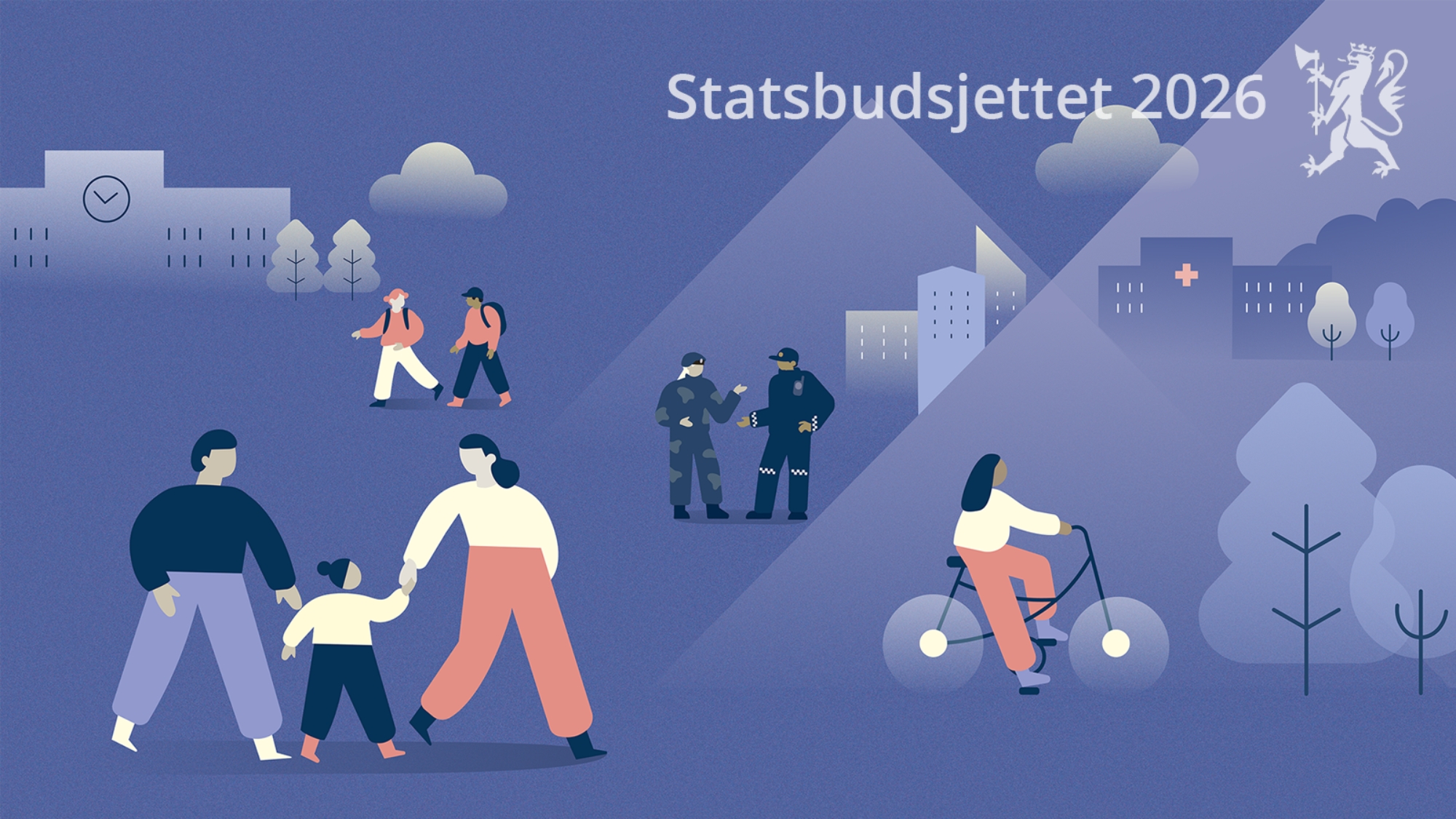 Illustrasjon for Statsbudsjettet 2026