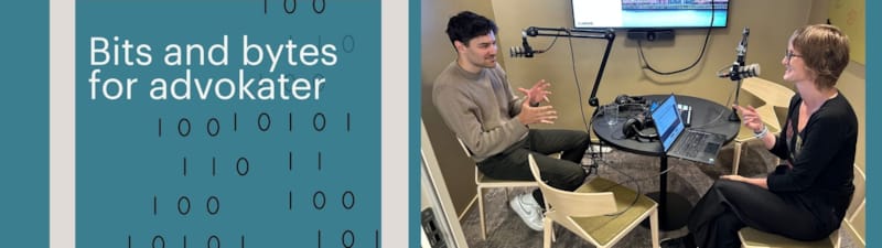 logo for podkast og Rhich og Vaa i studio