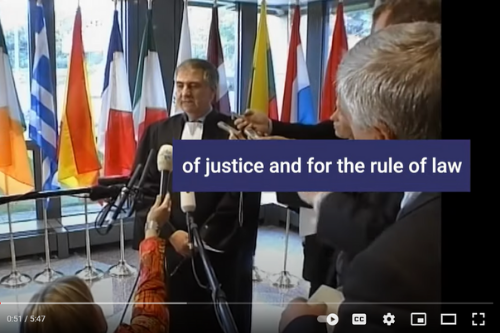 Screen shot av video